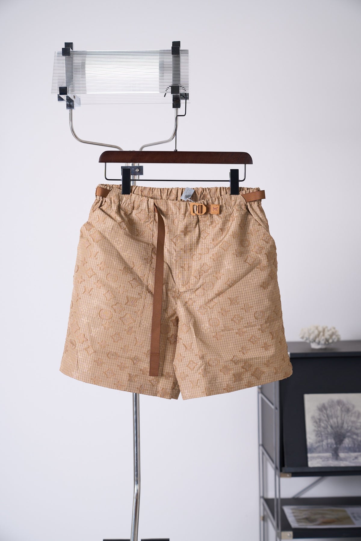 LV Monogram Jacquard Tear Resistant Shorts