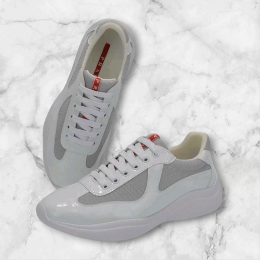 Pradas American Cup Patent Leather