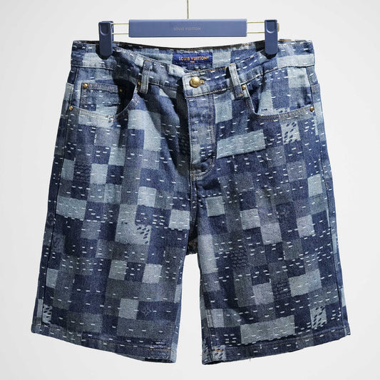 1V Nigo collab denim shorts