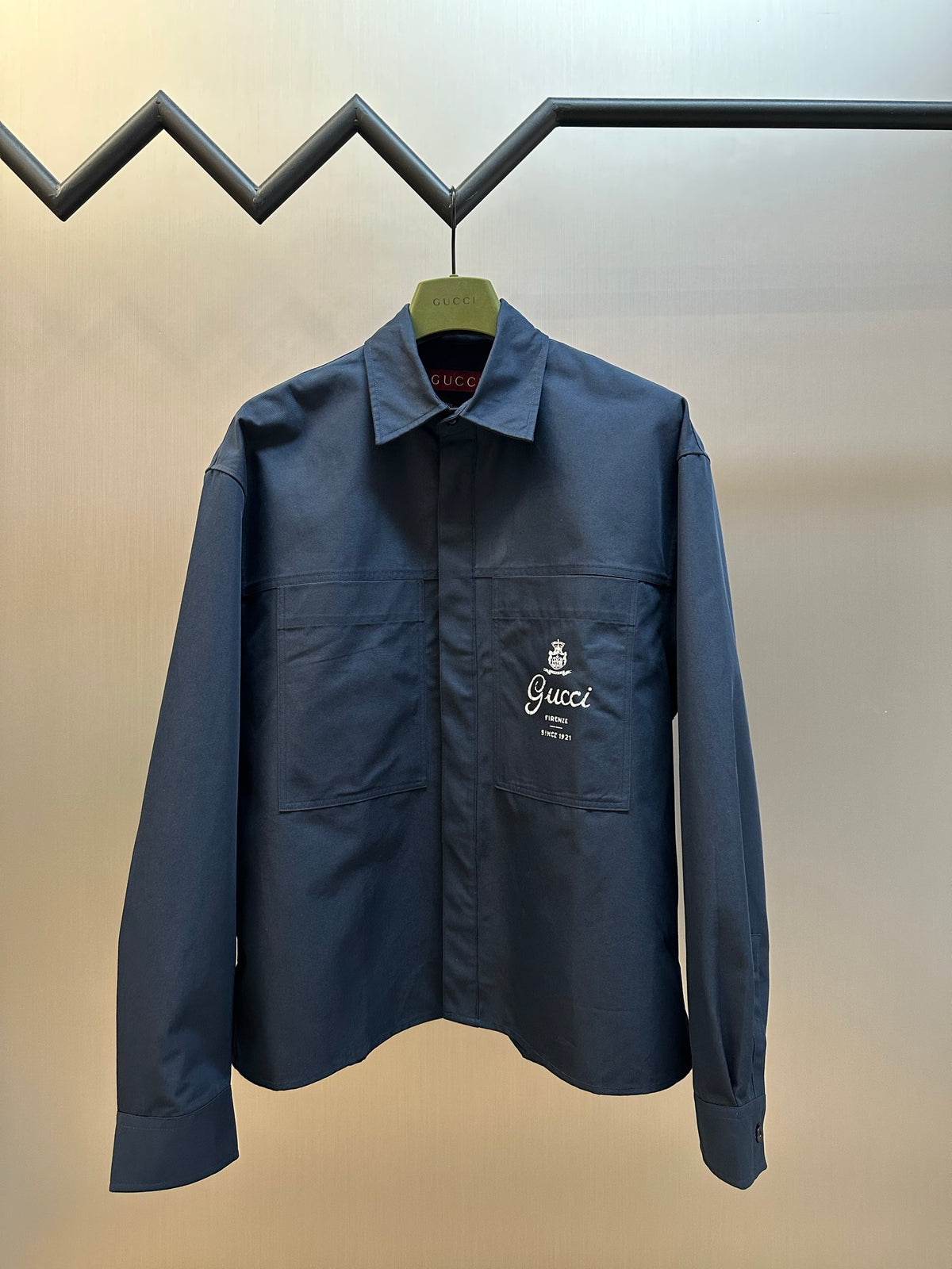 Gucci Printed Long-Sleeved Shirt
