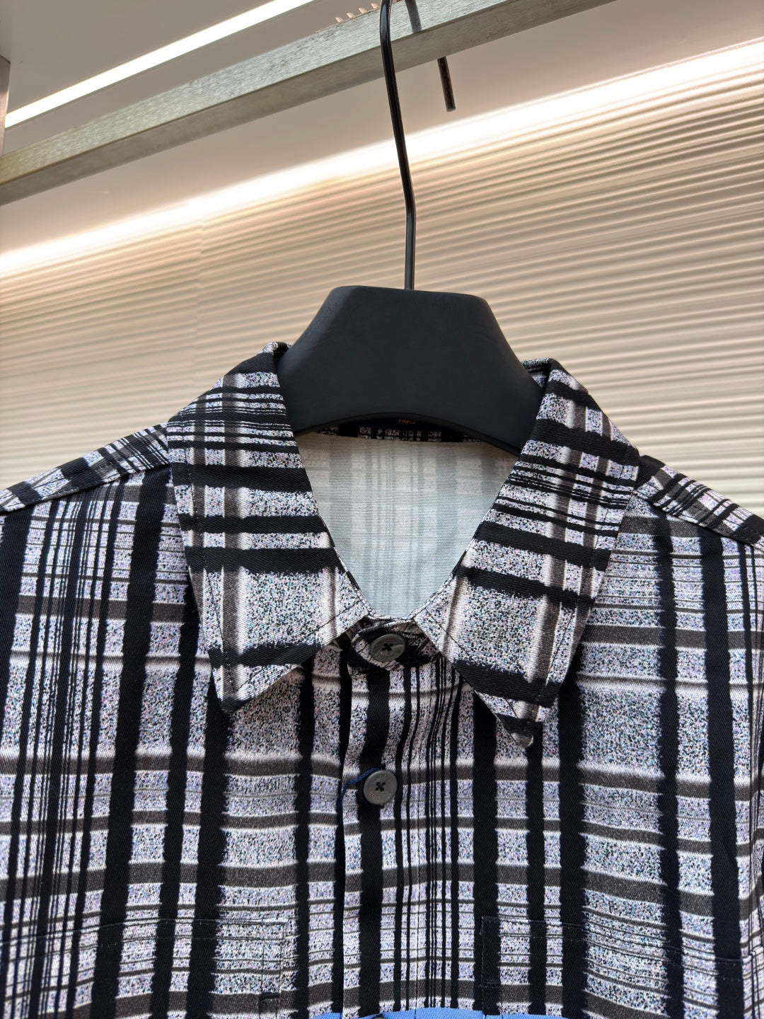 1V Plaid print shirt (from a movie still)