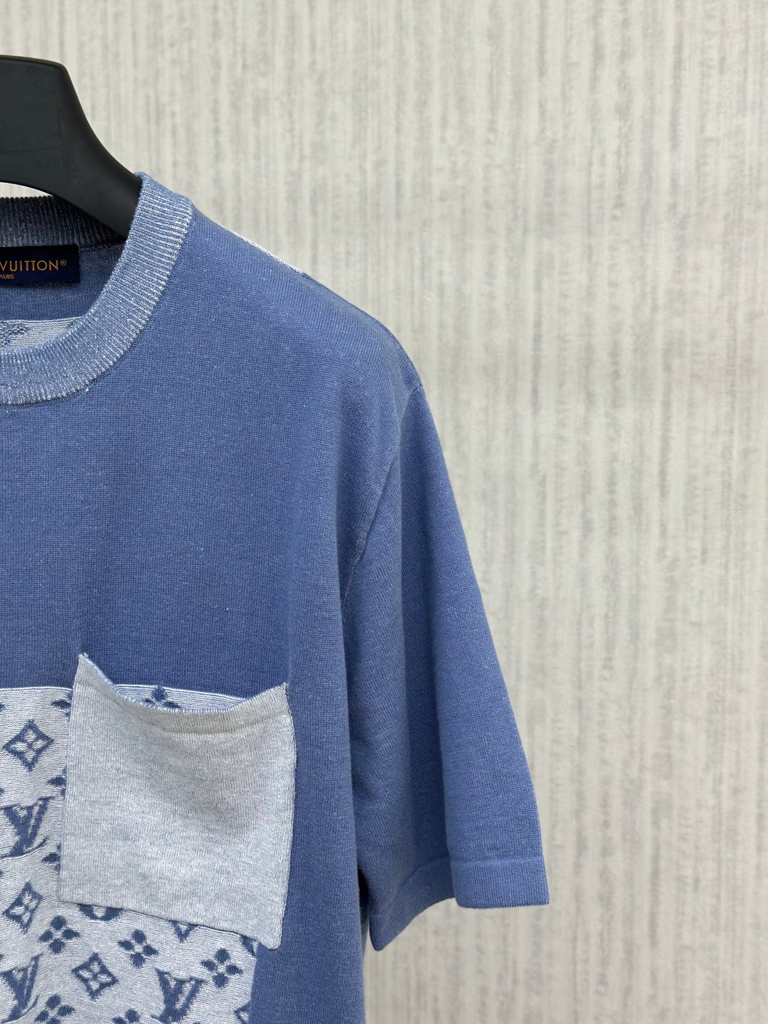 LV Patchwork Monogram Knit shirt