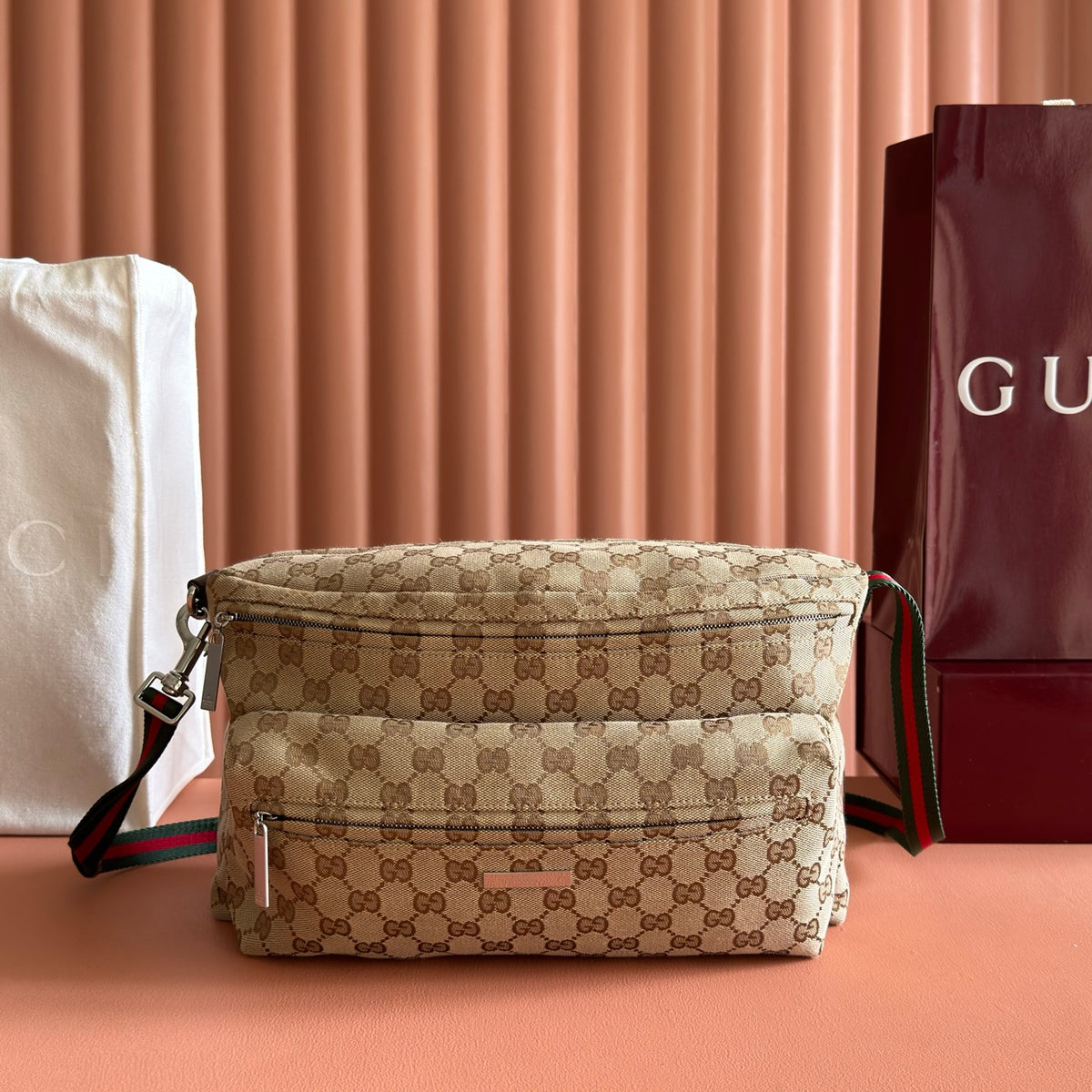 Gucci Monogram Bag with Strap