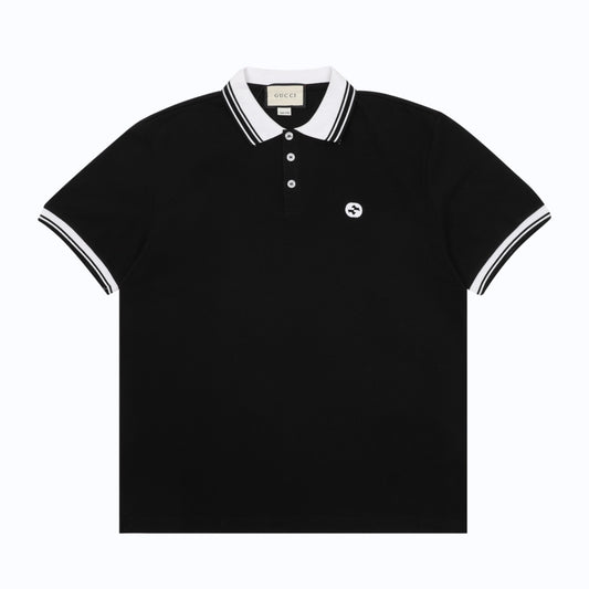 Gucci embroidered Polo short sleeve shirt