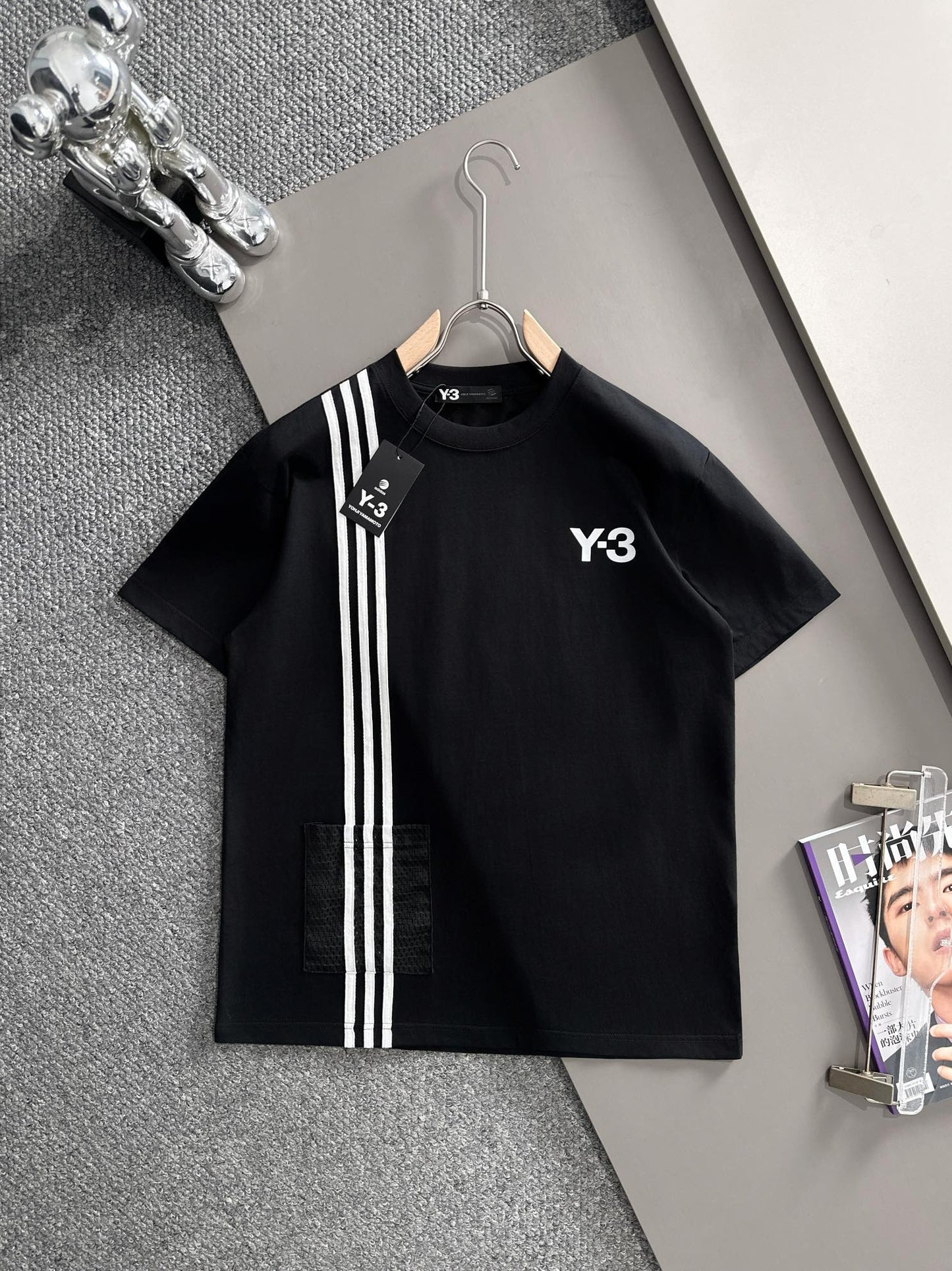 Y3 Yohji Yamamoto x Adidas Short-Sleeve T-Shirt