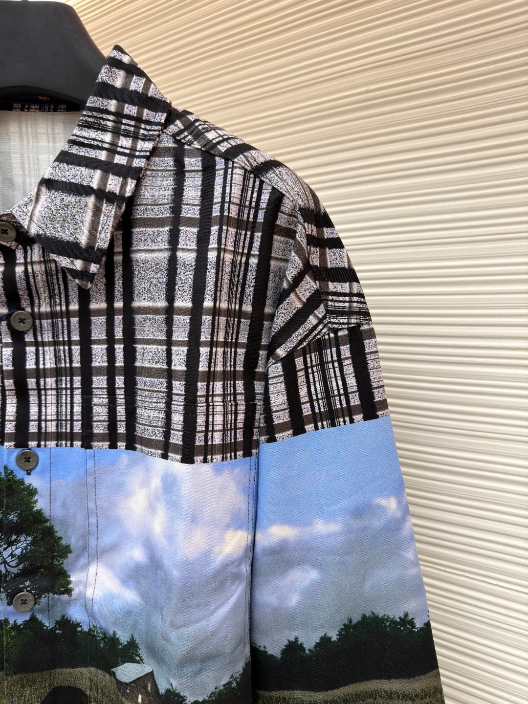1V Plaid print shirt (from a movie still)