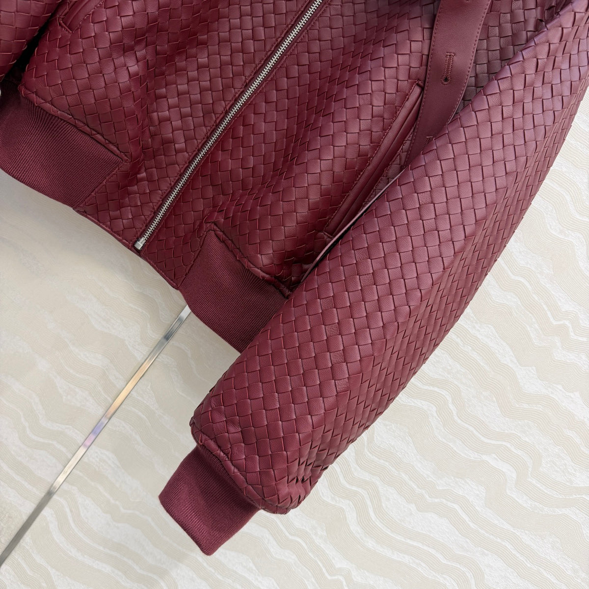 Bottega Veneta Leather Jacket- Women's