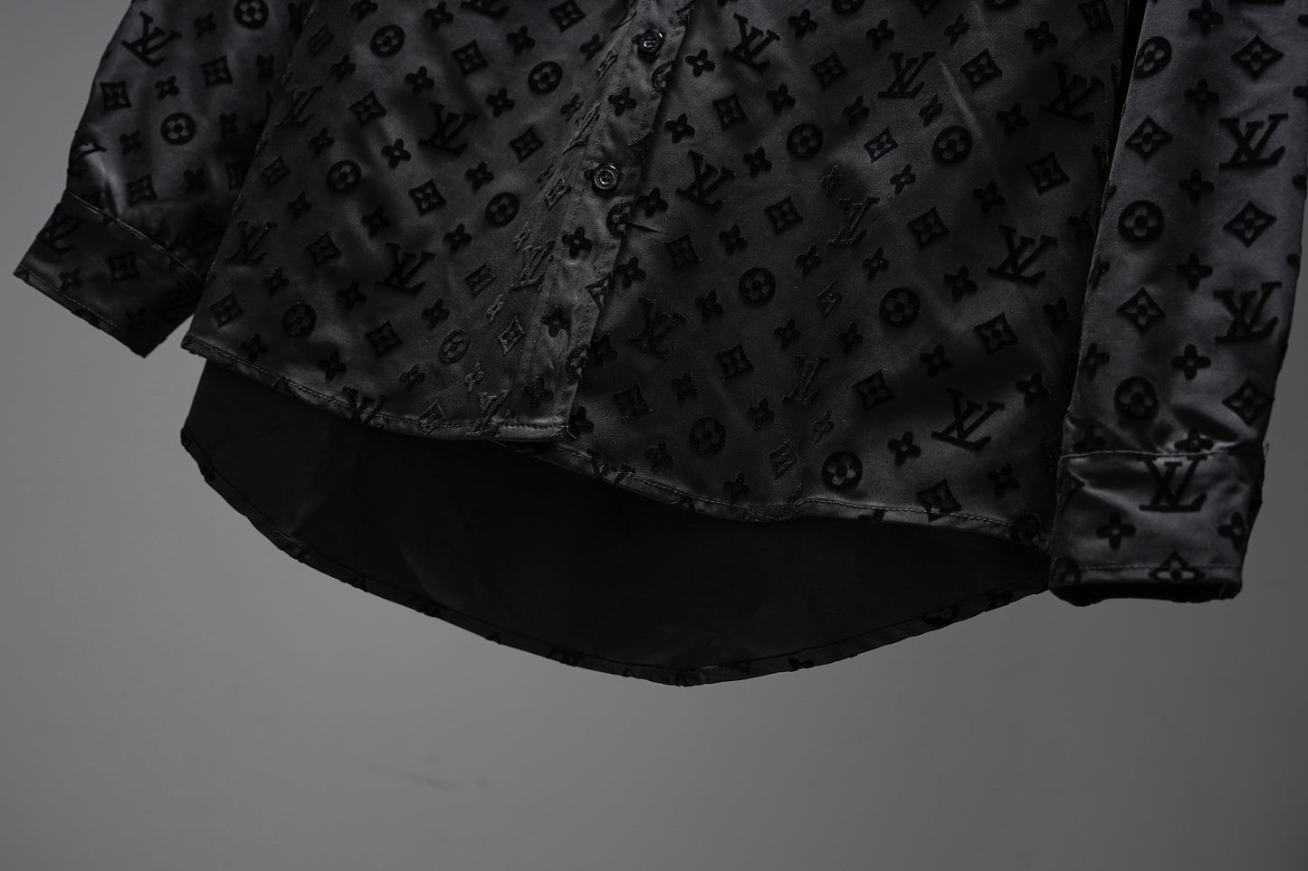 LV Jacquard All-over Logo Shirt/ Jacket
