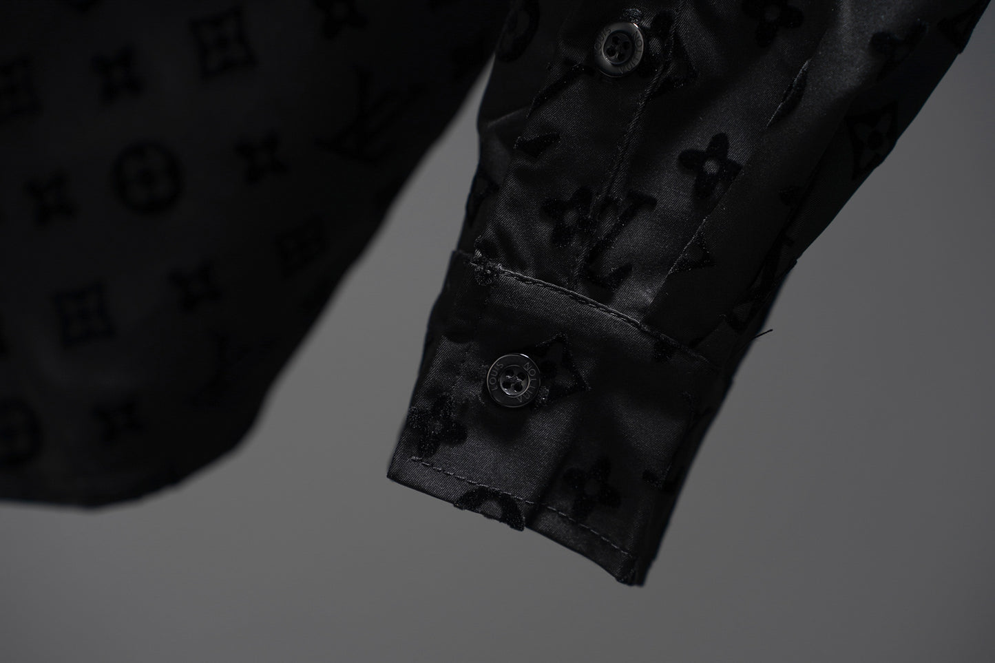 LV Jacquard All-over Logo Shirt/ Jacket