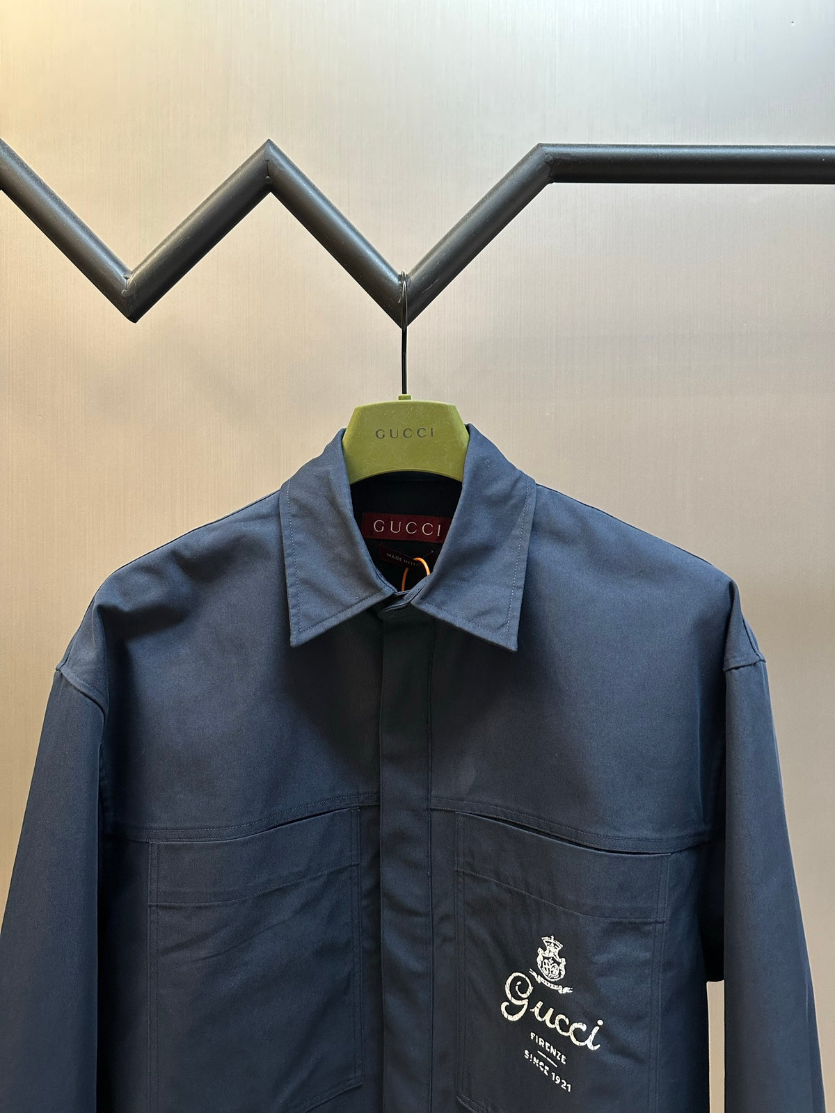 Gucci Printed Long-Sleeved Shirt