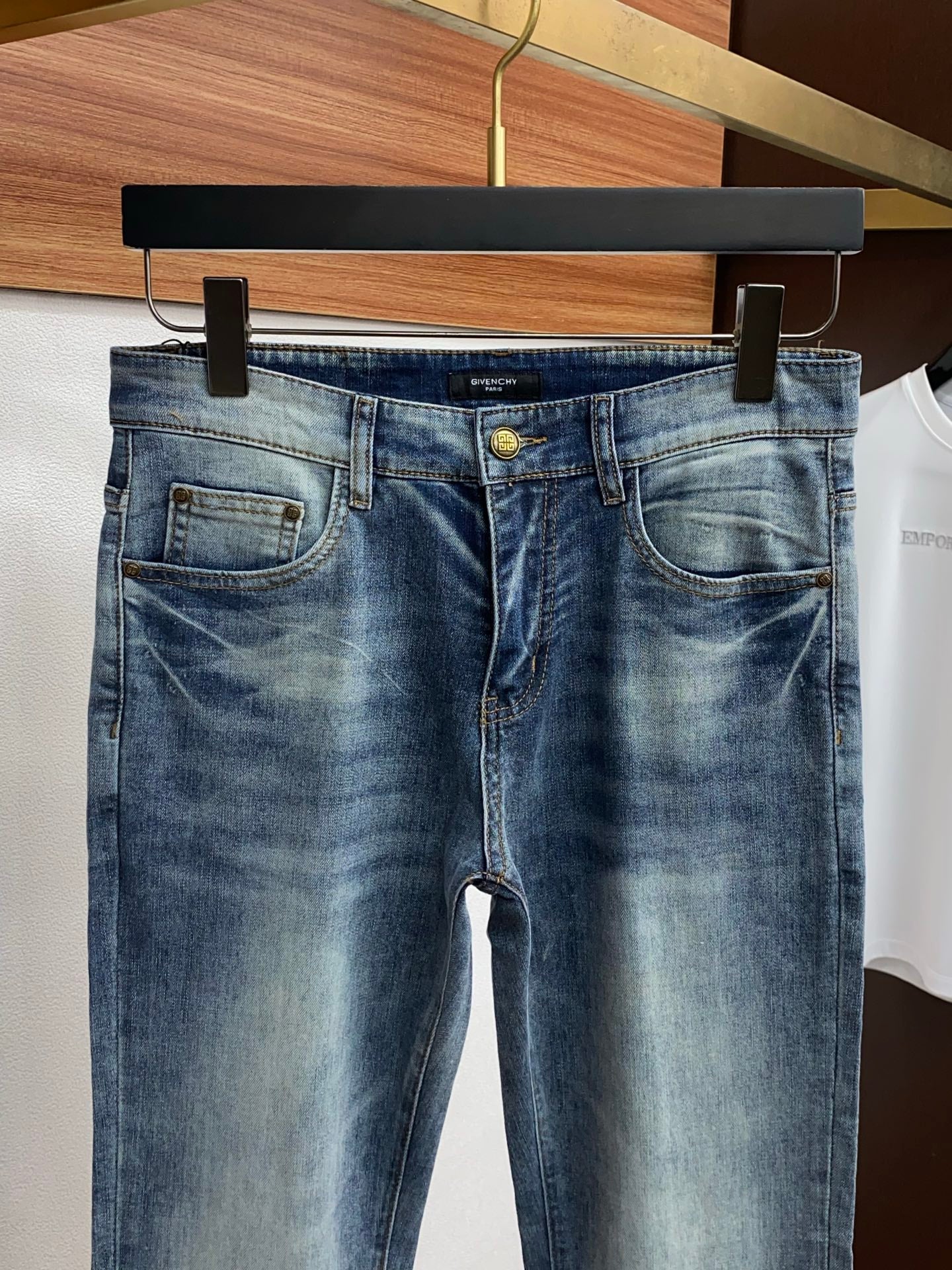 Givenchy Slim Fit Straight-Leg Jeans