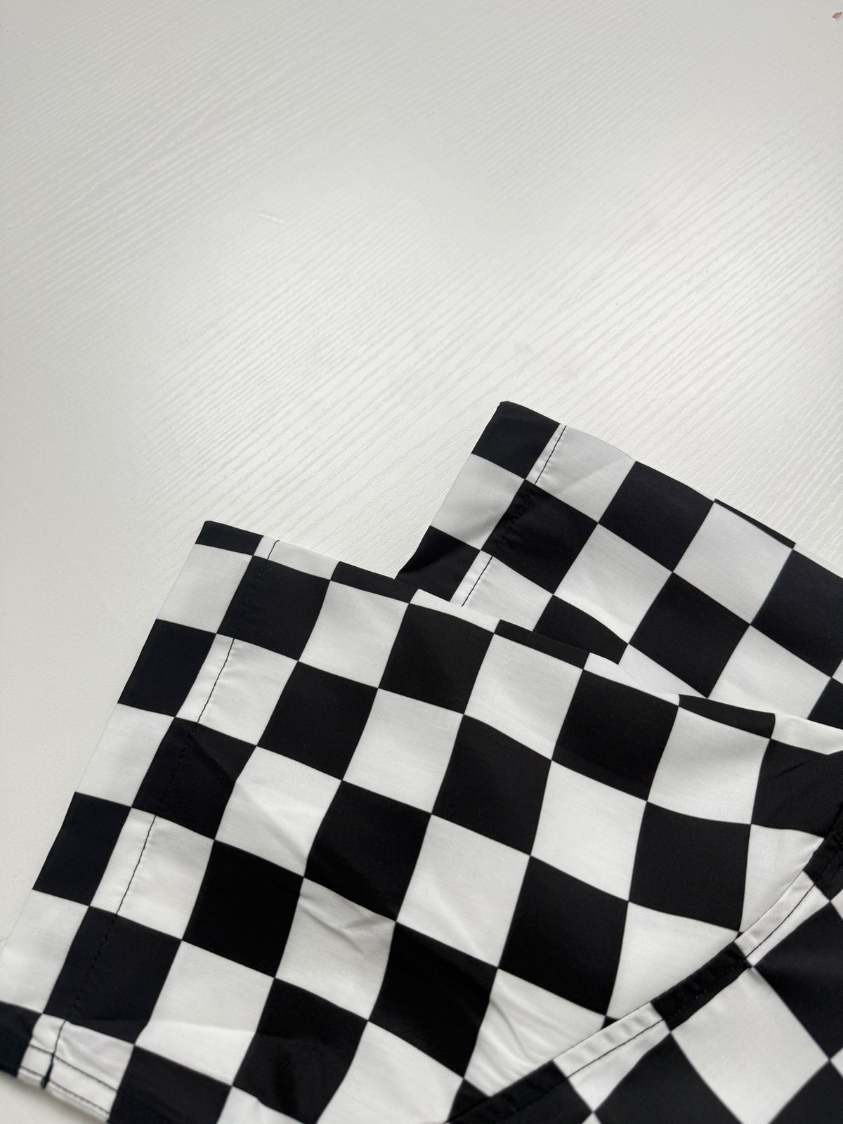LV Checkered Short-Sleeve Shirt