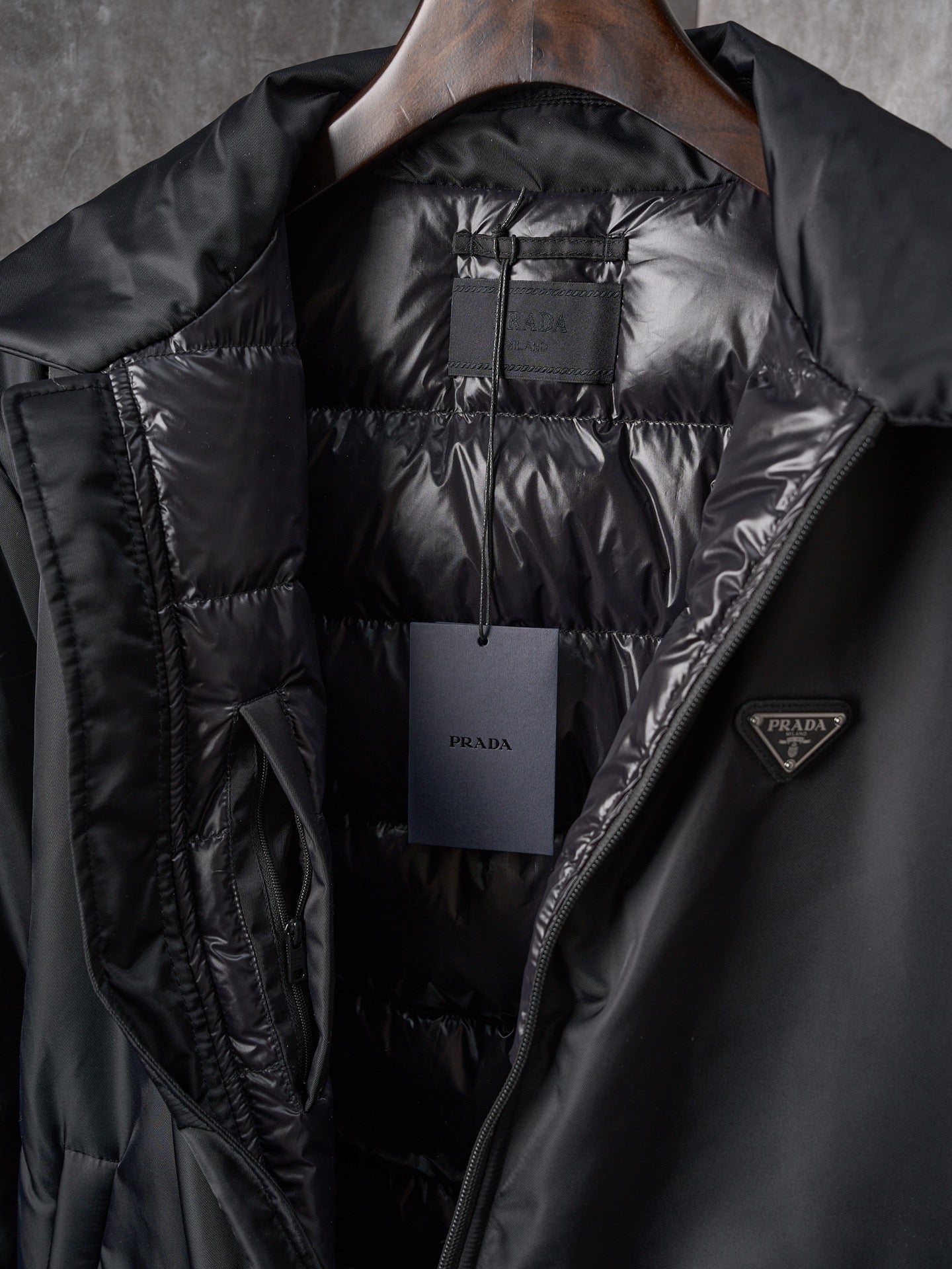 8rada Lapel Down Jacket