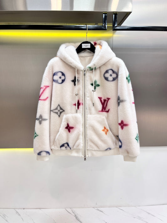 LV Imported Mink Fur Jacket