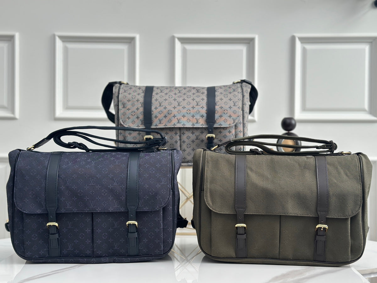 LV Denim Safari Bag