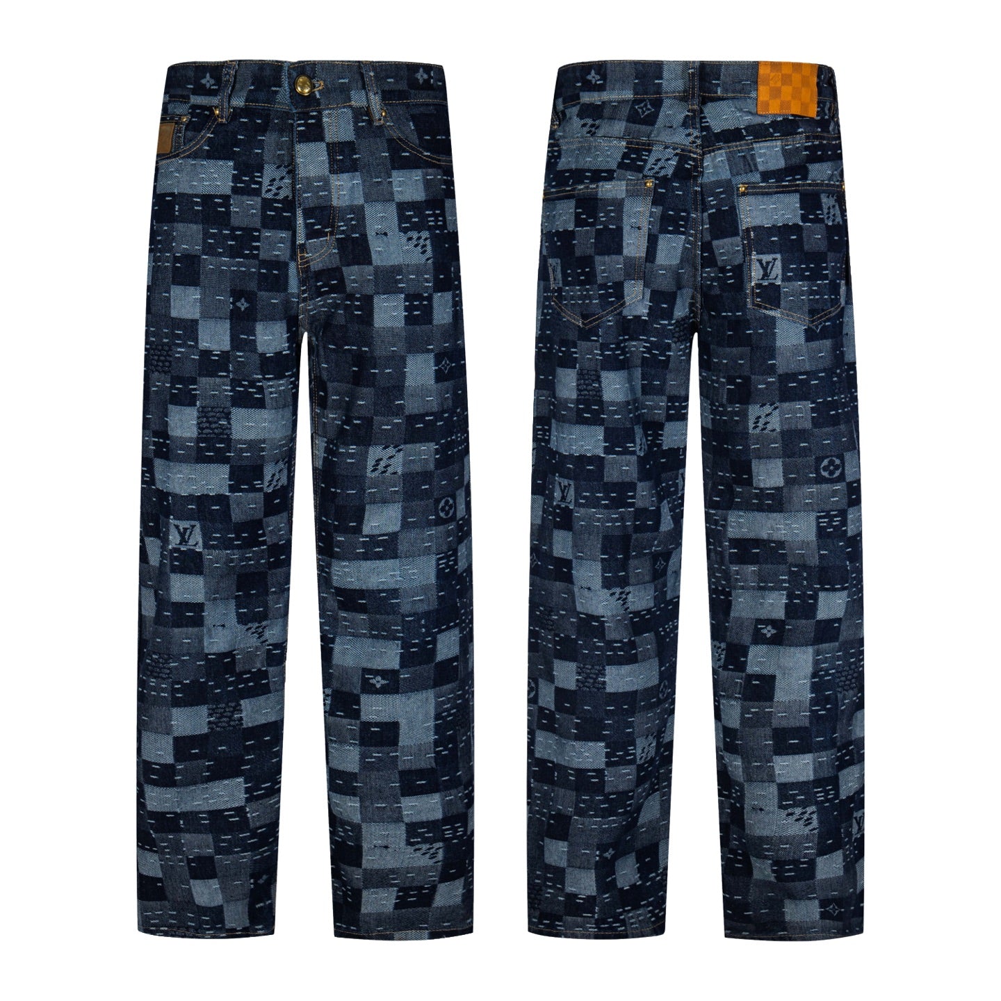 LV Skateboard Damier Jeans