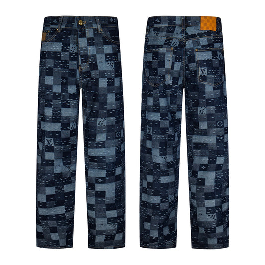 LV Skateboard Damier Jeans