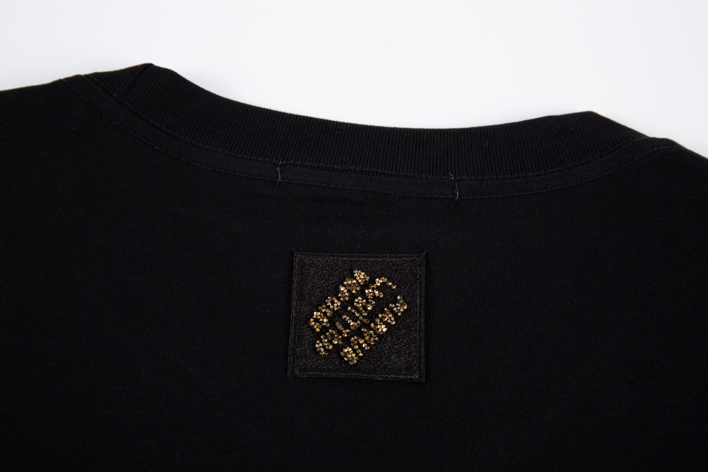 LV Sequined Crew Neck T-Shirt