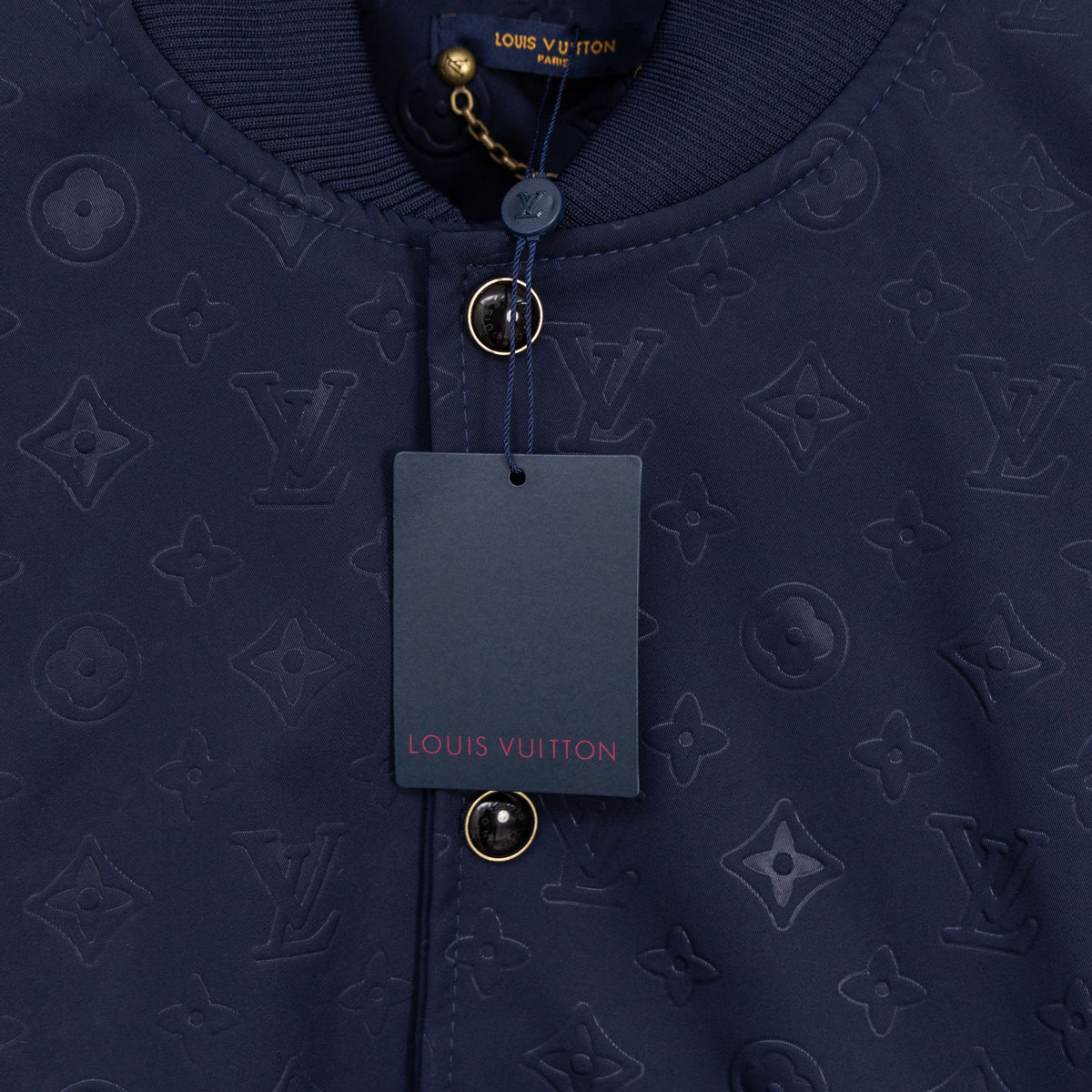 LV Runway Baseball Jacket