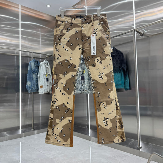Purple Brand Camo Jeans